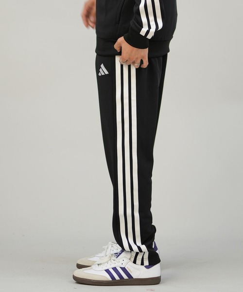 adidas 3ストライプジャージ ホワイト/ブラウン M adidas 3ストライプジャージ ホワイト/ブラウン M adidas（ジャージ