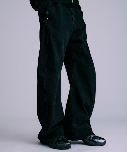 国内発送【Self-Portrait】 ハイライズ バレルレッグ◇ジーンズ バレルレッグジーンズ | Saks Fifth Avenue 日本公式サイト