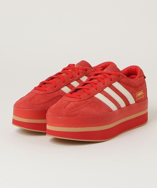 アディダスガゼルスタック 厚底23.5cm adidas スニーカー ガゼル スタック / Gazelle Stack 厚底