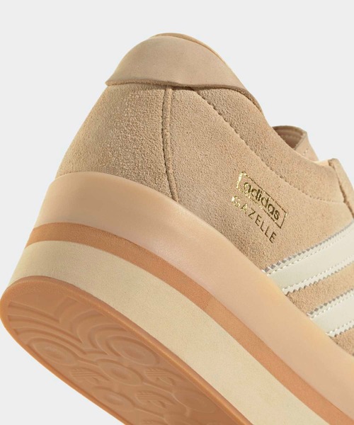 adidas（アディダス）の「ガゼル スタック / Gazelle Stack / 厚底スニーカー / アディダスオリジナルス adidas Originals（スニーカー・レディース・レッド/ブラック/ベージュ・28.0cm/27.5cm/27.0cm/26.5cm/26.0cm/25.5cm/25.0cm/24.5cm/24.0cm/23.5cm/23.0cm/22.5cm/22.0cm）」の9枚目の写真