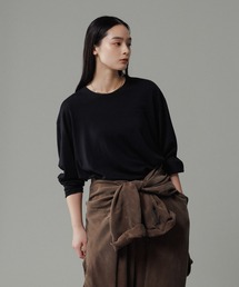 ADAM ET ROPE' | 【NIKKE/ニッケ】ウール天竺 ロングスリーブ Tシャツ / シーズンレス(Tシャツ/カットソー)