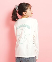 PINK-latte | 【定番】クマちゃんロンT(Tシャツ/カットソー)