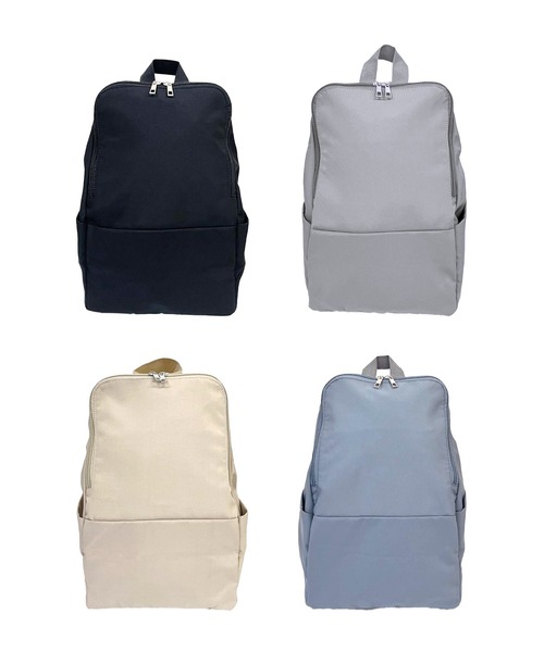 MARAI(マーライ)の「撥水加工 シンプルリュック(バックパック/リュック・レディース・ブラック/ブルー/グレー/ベージュ・FREE)」の10枚目の写真