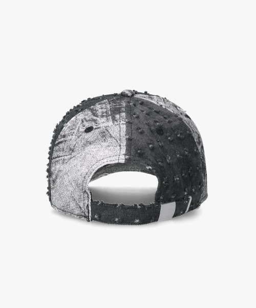 KANGOL（カンゴール）の「KANGOL DENIM MASHUP BASEBALL / カンゴール（キャップ・レディース・ブラック・ONE SIZE）」の5枚目の写真