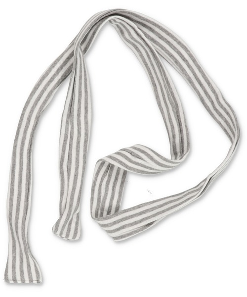 SPINNS（スピンズ）の「ZIP!で紹介されました♪ ウィッシュコア【セットアイテム】長袖ボーダーカットソー/タイつき（Tシャツ/カットソー・レディース・ブラック系その他/グレー系その他/ブラック×ホワイト・ONESIZE）」の20枚目の写真