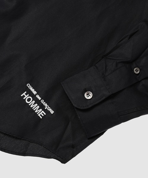 COMME des GARCONS HOMME（コム デ ギャルソン・オム）の「コットンブロード LOGO シャツ（シャツ/ブラウス・メンズ・ホワイト/サックスブルー/ブラック・L/M/S/XS）」の5枚目の写真
