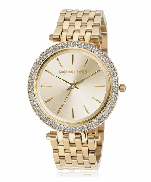 MICHAEL KORS(マイケルコース)の「マイケル・コース 腕時計 レディース アナログ ステンレス MK3191(アナログ腕時計・レディース・GOLD・FREE)」の2枚目の写真