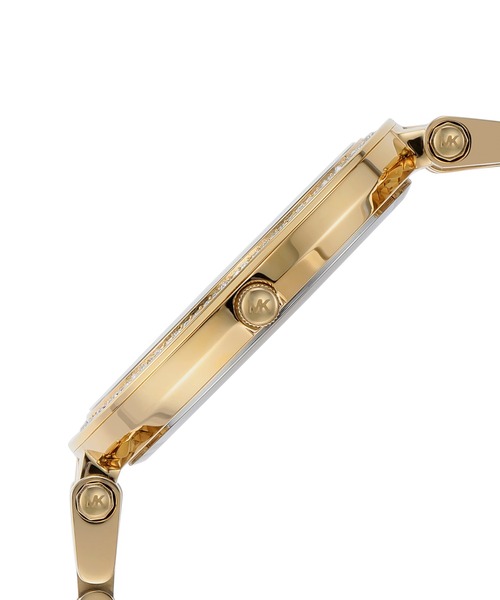 MICHAEL KORS(マイケルコース)の「マイケル・コース 腕時計 レディース アナログ ステンレス MK3191(アナログ腕時計・レディース・GOLD・FREE)」の3枚目の写真