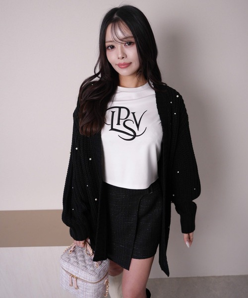 LIPSERVICE（リップサービス）の「ダブルベルトラップショートパンツ（その他パンツ・レディース・その他1/ホワイト/ブラック・S/M）」の14枚目の写真