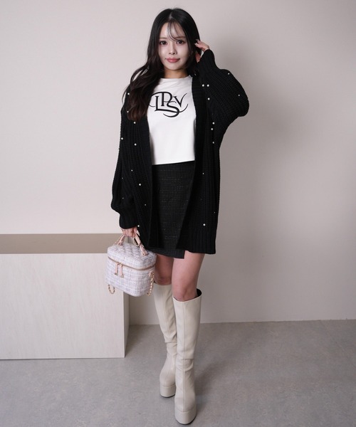 LIPSERVICE（リップサービス）の「ダブルベルトラップショートパンツ（その他パンツ・レディース・その他1/ホワイト/ブラック・S/M）」の15枚目の写真