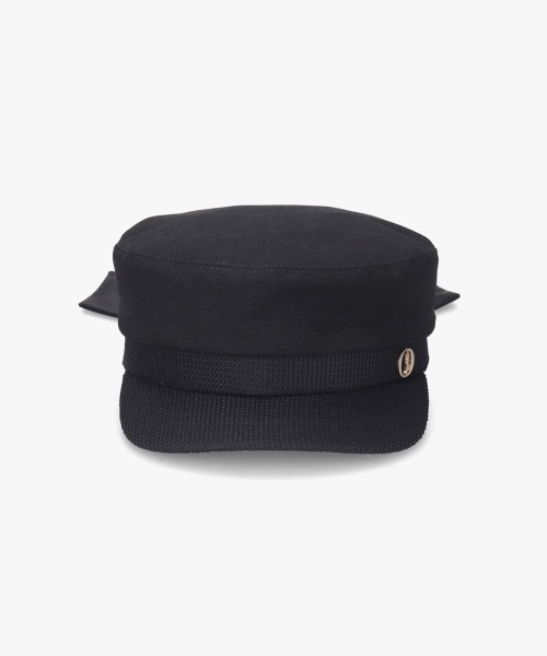 【未使用品】Chapeau d’O シャポードオー　キャスケット Chapeau d' O 帽子 キャスケット Satin Over Marine Cas