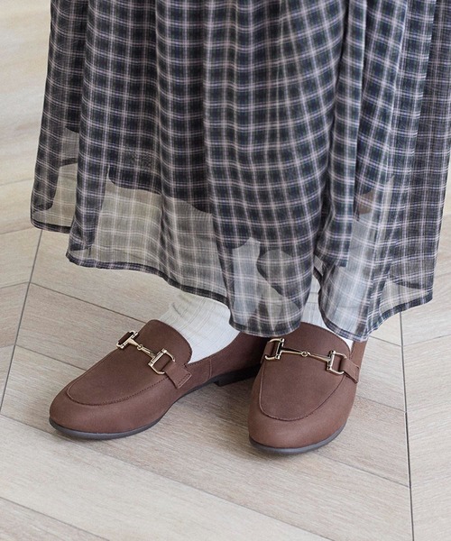 ing（イング）の「新色追加【WEB限定】レザービットローファー（ローファー・レディース・キャメル/オリーブ/ブラック/タイガーカモ/その他8/ダークアッシュ/LT.Gray/ダークブラウン・23cm/24.5cm/24cm/23.5cm/22.5cm）」の8枚目の写真