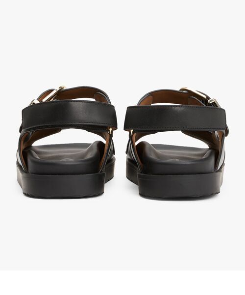 新品】トミーヒルフィガー US9 白×黒 サンダル ストラップ 26