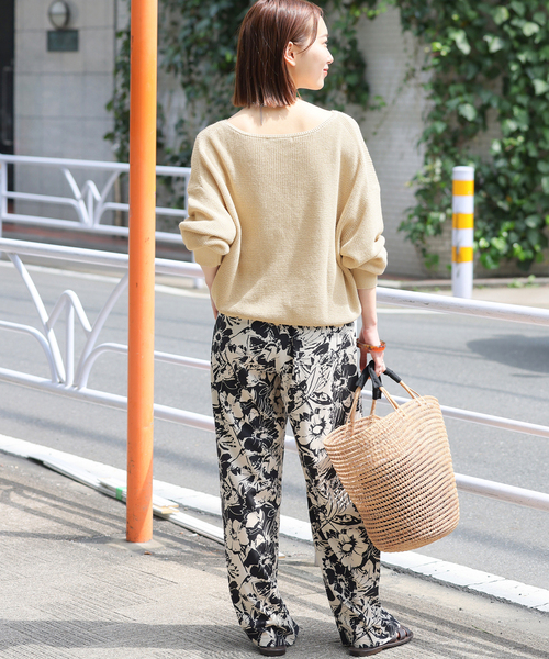 JOURNAL STANDARD relume（ジャーナルスタンダード　レリューム）の「畔リネンニュアンスプルオーバー（ニット/セーター・レディース・ベージュ/グリーン/アイボリー・FREE）」の15枚目の写真