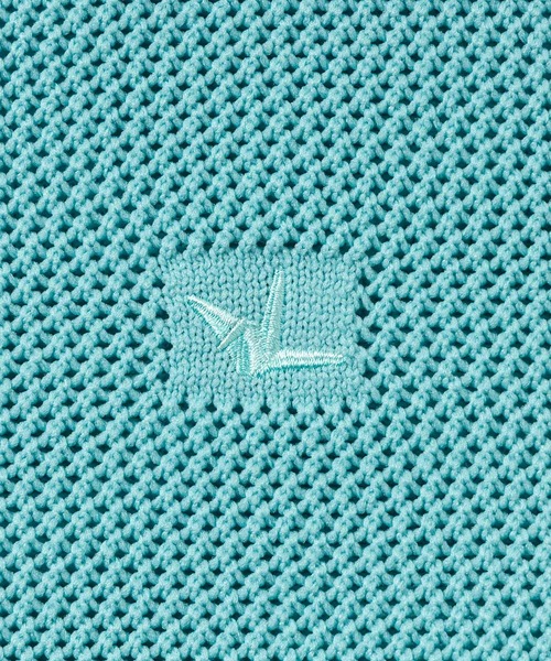 1PIU1UGUALE3  RELAX （ウノピゥウノウグァーレトレ リラックス）の「1PIU1UGUALE3 RELAX(ウノピゥウノウグァーレトレ リラックス)ワンポイントロゴ ロゴ刺繍 ベーシック 半袖ニットTシャツ 半袖Tシャツ（Tシャツ/カットソー・メンズ・ホワイト/サックスブルー/ブラック・XL/L/M/S）」の14枚目の写真