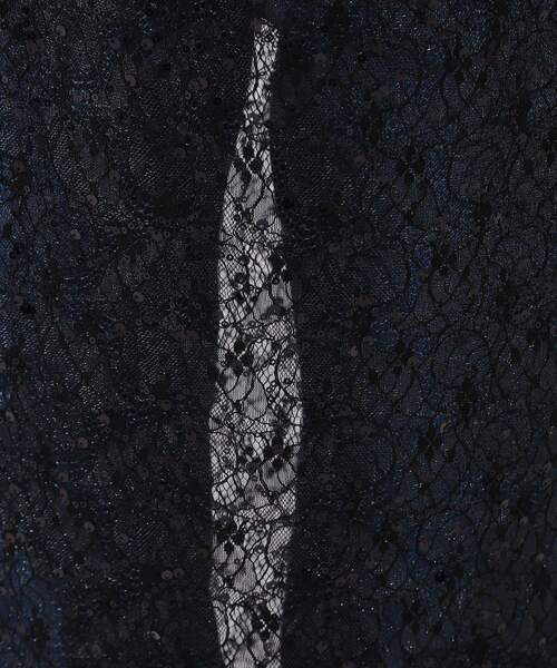OPAQUE.CLIP（オペークドットクリップ）の「シアーレーススパンコールスカート【洗濯機洗い可】（スカート・レディース・ブラック/ホワイト・00）」の6枚目の写真