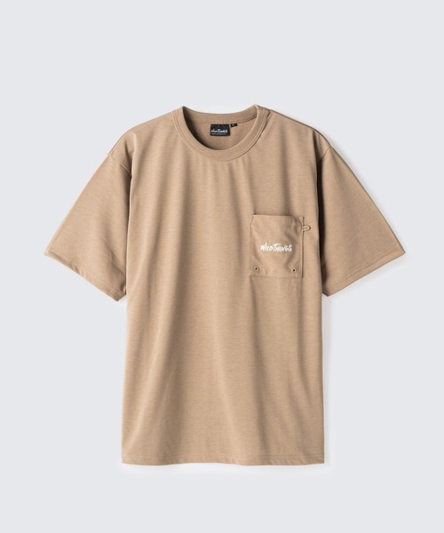 WILDTHINGS（ワイルドシングス） ファストドライ フレックス Tシャツ / カットソー レディース 半袖 無地 ロゴ WILDTHINGS（ワイルドシングス） ファストドライ フレックス T