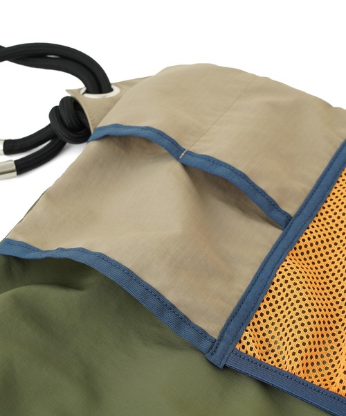 MILKFED.（ミルクフェド）の「MULTI COLOR KNAPSACK（バックパック/リュック・レディース・ブルー/オリーブ/ブラック・ONE SIZE）」の10枚目の写真