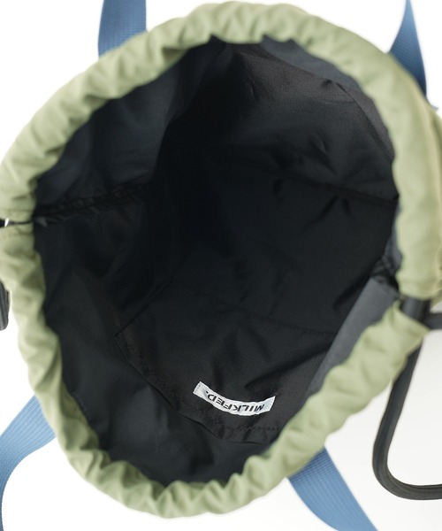 MILKFED.（ミルクフェド）の「MULTI COLOR KNAPSACK（バックパック/リュック・レディース・ブルー/オリーブ/ブラック・ONE SIZE）」の11枚目の写真