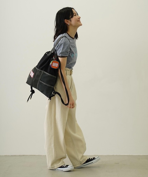 MILKFED.（ミルクフェド）の「MULTI COLOR KNAPSACK（バックパック/リュック・レディース・ブルー/オリーブ/ブラック・ONE SIZE）」の22枚目の写真