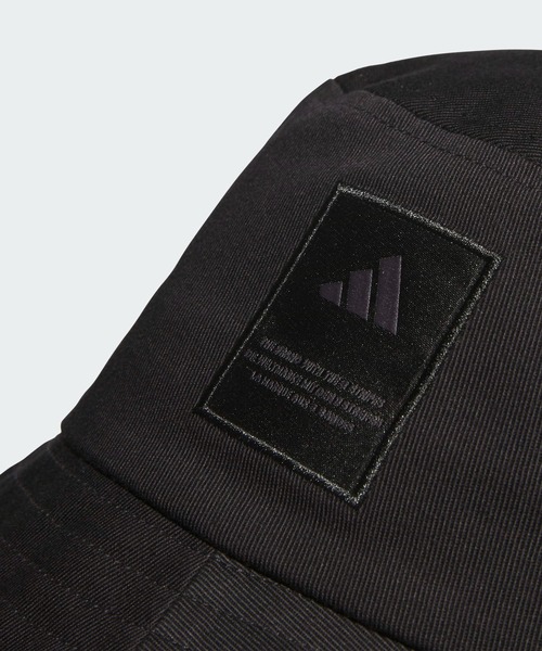 adidas（アディダス）の「UV バケットハット / アディダス adidas（ハット・レディース・ブラック・SMALL/LARGE/X-LARGE）」の3枚目の写真