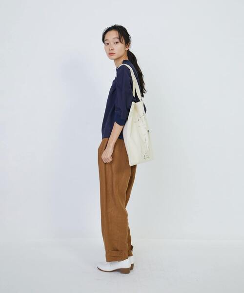 LOISIR（ロワズィール）の「ぽってりネコトートバッグ（トートバッグ・レディース・ブラック/ナチュラル・FREE）」の11枚目の写真