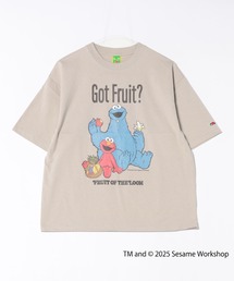 【FRUIT OF THE LOOM】SESAME STREET×FTL イラストTシャツ B/セサミストリート コラボ