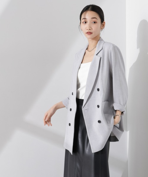 NANO universe（ナノユニバース）の「多機能素材ダブルジャケット