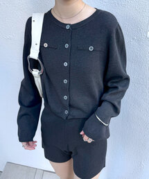 mystic | [mline]ボタンカーディガン(カーディガン/ボレロ)
