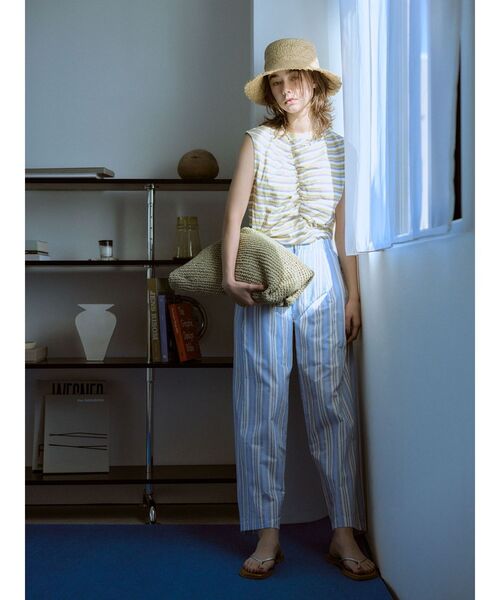 Ungrid（アングリッド）の「雑材ハット（ハット・レディース・その他1/ベージュ・FREE）」の5枚目の写真