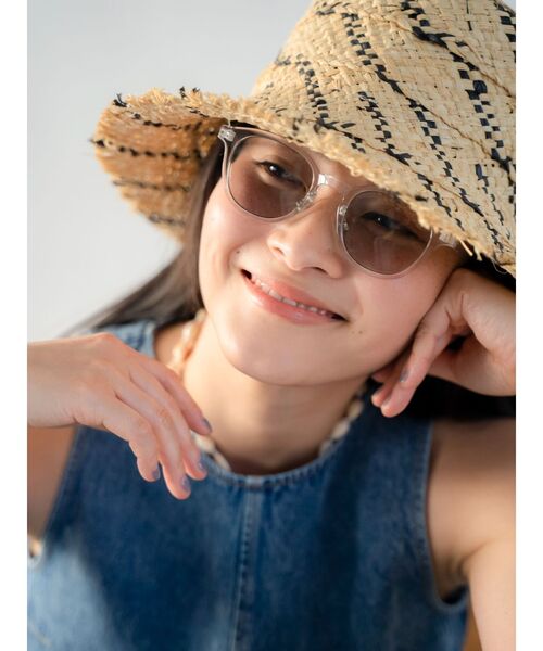 Ungrid（アングリッド）の「雑材ハット（ハット・レディース・その他1/ベージュ・FREE）」の10枚目の写真