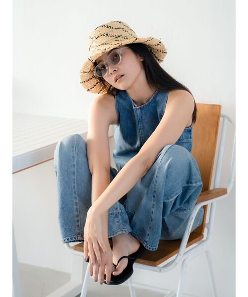 Ungrid（アングリッド）の「雑材ハット（ハット・レディース・その他1/ベージュ・FREE）」の11枚目の写真