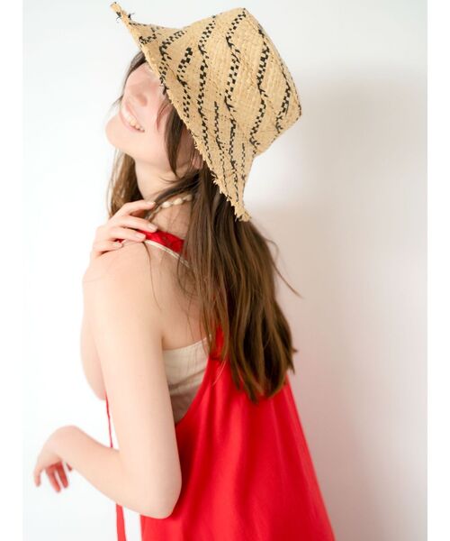 Ungrid（アングリッド）の「雑材ハット（ハット・レディース・その他1/ベージュ・FREE）」の17枚目の写真