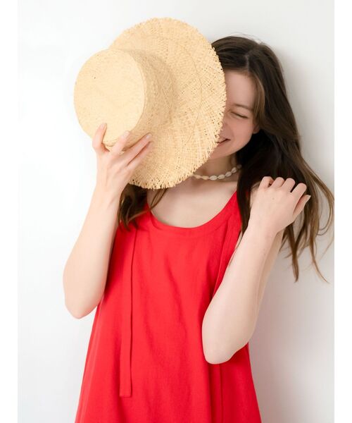 Ungrid（アングリッド）の「雑材ハット（ハット・レディース・その他1/ベージュ・FREE）」の21枚目の写真