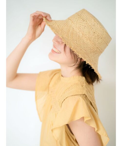 Ungrid（アングリッド）の「雑材ハット（ハット・レディース・その他1/ベージュ・FREE）」の22枚目の写真