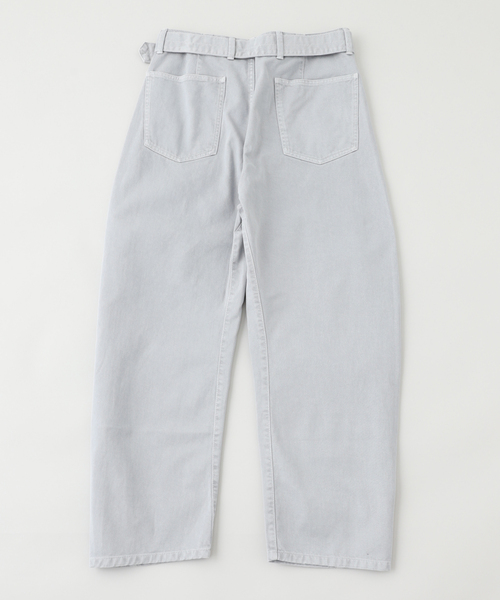 LEMAIRE（ルメール）の「LEMAIRE (ルメール) TWISTED BELTED PANTS/LD1036 PA326LD1036（スラックス・メンズ・スカイブルー・MEDIUM/SMALL）」の2枚目の写真