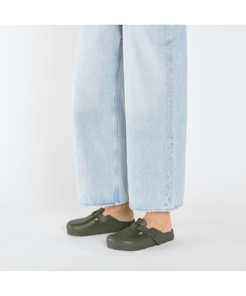 BIRKENSTOCK（ビルケンシュトック）の「Boston / ボストン EVA Khaki 【ナロー幅】 UNISEX（サンダル・レディース・カーキ・36(23cm)/37(24cm)/38/24.5cm/39.0/25㎝/40(26)）」の2枚目の写真