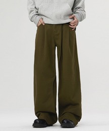 TOBEE（トゥビー）の「【Tobee】ダブルタック ワイドデニムパンツ（デニムパンツ）」