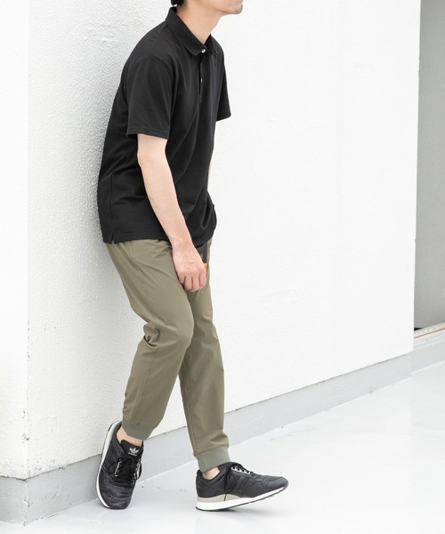 URBAN RESEARCH ROSSO MEN（アーバンリサーチロッソメン）の「『XLサイズあり』ハイパフォーマンス鹿の子ポロシャツ（ポロシャツ・メンズ・ネイビー/ブルー系その他/ホワイト/ブラウン/グレー/カーキ/ブラック・X-LARGE/LARGE/MEDIUM/SMALL）」の18枚目の写真