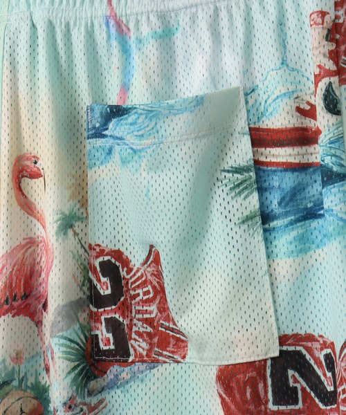 大人気 NIKE J SMR PK AOP MSH SHORT インパクトあるデザイン◎ JORDAN BRAND M J ESS SMR PK AOP MSH SHORT / ジョーダン