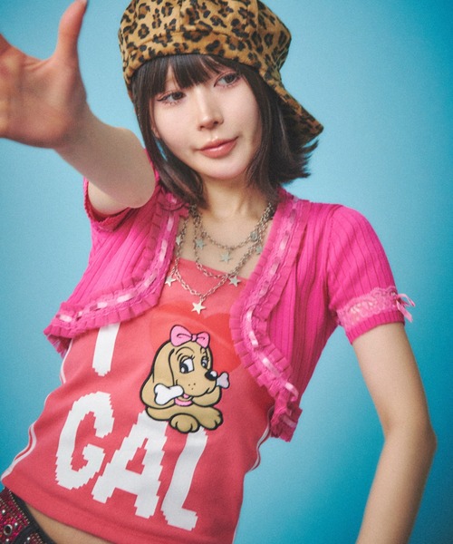 キャミソール GALFY-I LOVE GALチューブトップ GALFY-I LOVE GALチューブトップ（キャミソール）｜GALFY