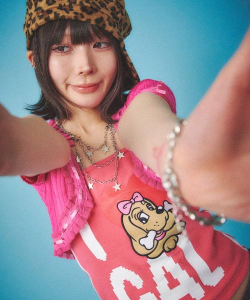 GALFY-I LOVE GALチューブトップ（キャミソール）｜GALFY（ガルフィー