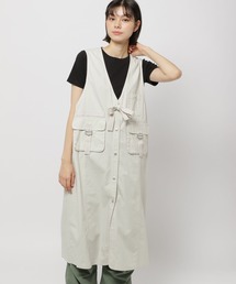 moco　niko and...　キルトジレ✘CPOワンピ 2点おまとめ セール】マルチWAYで着回せる。しぼしぼセットワンピース