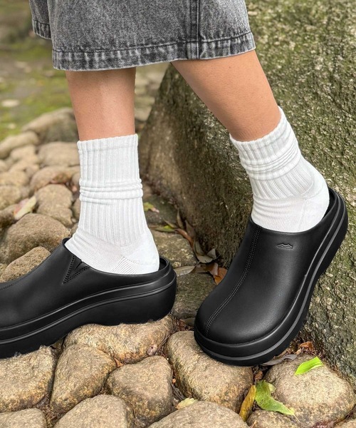 Java（ジャバ）の「+7cmボリュームソールステッチデザインサボサンダル【JaVaジャバコラボ】（ローファー・メンズ・ブラック・MEDIUM/LARGE/X-LARGE/XX-LARGE/XXX-LARGE）」の8枚目の写真