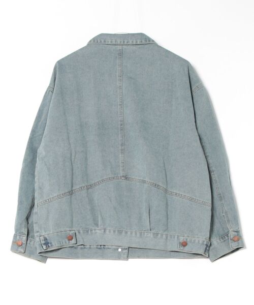 BLANC FICELLE(ブランフィセル)の「デニムジャケット(デニムジャケット・レディース・ブルー・S/M/L)」の2枚目の写真