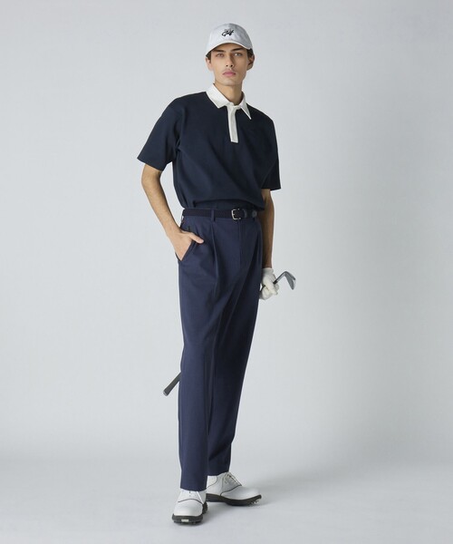 メンズ ラガー ニットシャツ（ポロシャツ）｜UNITED ARROWS GOLF
