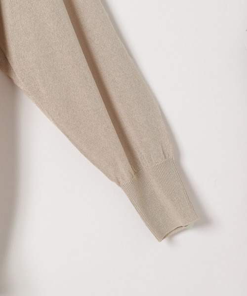 BAYFLOW（ベイフロー）の「[夏の室内羽織りにも]シアーニットカーディガン（カーディガン/ボレロ・レディース・グリーン/オレンジ/グレイッシュベージュ/ブラック・FREE）」の19枚目の写真