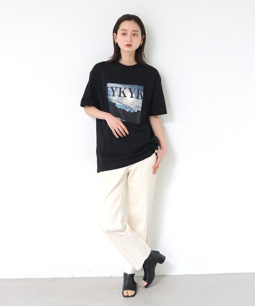 UNIT CHEST(ユニットチェスト)の「【UNIT CHEST】unique unisex T-shirt VTFAコラボT ”Photo Design” by cocona(Tシャツ/カットソー・レディース・ホワイト/ブラック・L/M/S)」の12枚目の写真