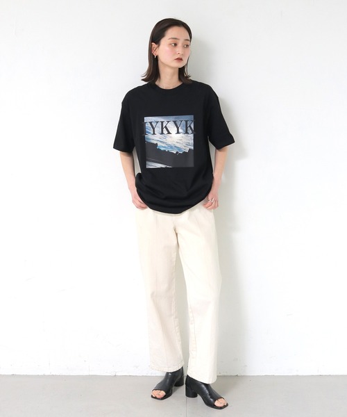 UNIT CHEST(ユニットチェスト)の「【UNIT CHEST】unique unisex T-shirt VTFAコラボT ”Photo Design” by cocona(Tシャツ/カットソー・レディース・ホワイト/ブラック・L/M/S)」の13枚目の写真