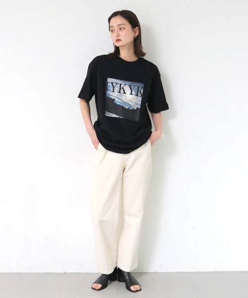 UNIT CHEST(ユニットチェスト)の「【UNIT CHEST】unique unisex T-shirt VTFAコラボT ”Photo Design” by cocona(Tシャツ/カットソー・レディース・ホワイト/ブラック・L/M/S)」の14枚目の写真